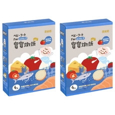 農純鄉 寶寶燉飯 番茄起司海鮮, 600g, 2盒