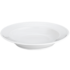 PILLIVUYT Plissé 系列深盤, 白色, 1個