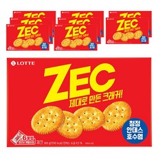 LOTTE 樂天 ZEC餅乾 原味, 300g, 9盒