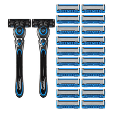 DORCO 多可樂客 Pace7 2 Fresh刮鬍刀組, 刮鬍刀+替換刀片 10入, 2組