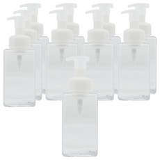 뉴앤룩 디스펜서 핸드워시 거품용기 450ml, 투명, 10개