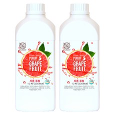 더블데이 자몽 퓨럽, 1.2kg, 2개