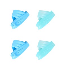 GGOSA 握筆輔助器 貓頭鷹款, 藍色, 4個