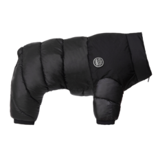 Mungtem 狗狗All In One保暖鋪棉外套, 黑色