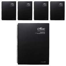 morning glory 音樂文件 20入, 黑色, 5個