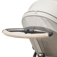 마니또 클린그립 유모차 핸들커버 스토케 익스플로리, 지그재그 베이지, 1개