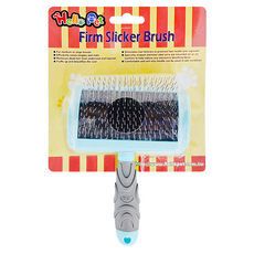 HELLO PET 哈囉佩特 硬毛針梳 犬用 適用於大中型犬 去除掉落毛髮, 顏色隨機, 1支