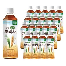 광동 밀싹 보리차, 500ml, 20개