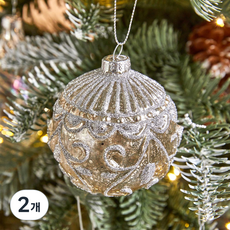 모던하우스 Objet Ornament 샴페인레이스볼, 2개
