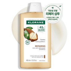 클로란 쿠푸아수버터 리페어링 극손상모 샴푸, 400ml, 1개