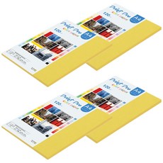 종이문화 프린트프로 칼라복사지 120g No 06 딥옐로우, A4, 160개