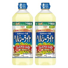 OilliO 油菜籽油 適合各種烹調方式 少油煙安心全家食用, 800g, 2瓶