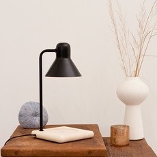 the Sweet Mono Wood 旋鈕開關融蠟燈, 黑色