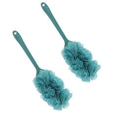 克萊拉加大款沐浴身體刷, 2個, 綠色, 1入