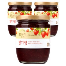 복음자리 딸기잼, 380g, 3개