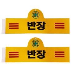 Daewon Safety 安全臂章 班長, 2個, 紅色