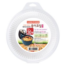 리빙엣홈 에어프라이어 종이호일, 30개입, 1개