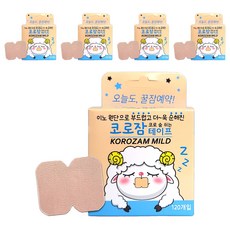 美迪溫 口樂眠 溫和膚色膠帶 120p, 5個