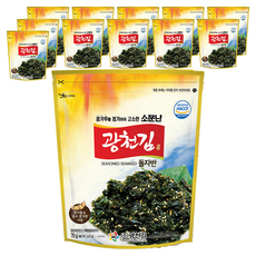 광천김 소문난 볶음 돌자반, 70g, 12개