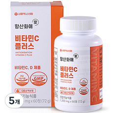 서울약사신협 항산화애 비타민C 플러스, 72g, 5개