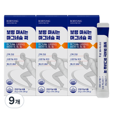 보령 마시는 글루콘산 액상 마그네슘 퀵, 280g, 9개