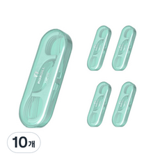 Daegyo Smile 便攜式牙線 綠色, 10個, 10入