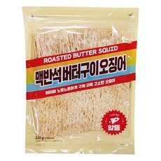 더먹다 맥반석 더 신선한 건오징어 구이 버터맛, 1개, 220g