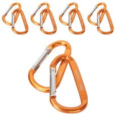 WORKPRO 登山扣 8cm WP389007, 10個