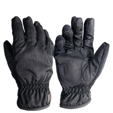 R Valentino男款滑雪滑板休閒手套, 黑色的