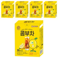 우리차 콤부차 레몬, 5g, 30개입, 5개