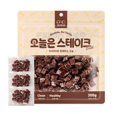 예스몽 오늘은 스테이크 강아지 간식, 소고기 큐브, 300g, 1개 소고기 큐브, 300g, 1개