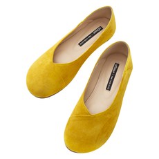 afinar 麂皮兩穿式平底鞋