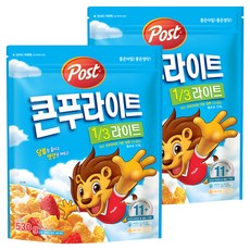 콘푸라이트 라이트 시리얼, 530g, 2개