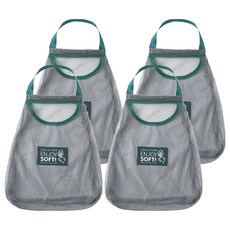 可提式蔬果收納網袋 Set 4 尺寸 25*36cm 合成纖維網布, 1組
