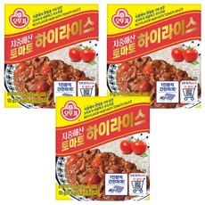 OTTOGI 不倒翁 地中海紅醬塊, 100g, 3盒