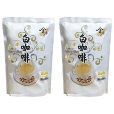 啡茶不可 金活力 2合1無糖白咖啡 純正原味, 20g, 15入, 2袋