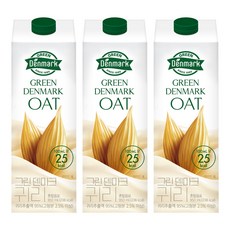 Denmark 綠色燕麥飲, 3個, 950ml