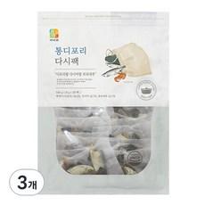 석하 해물맛 육수진한 통디포리다시팩, 540g, 3개