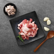 몬트락 제주 흑돼지 앞다리 찌개용 (냉장), 500g, 1팩