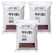 바른곡물 국산 적두 팥, 800g, 3개