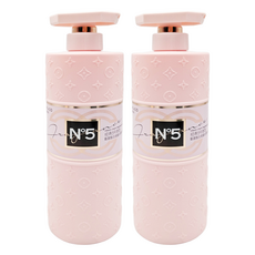 香奈兒洗髮精 經典香氛 氨基酸滋養 溫和潔淨 持久留香 家庭號, 800ml, 2瓶