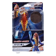BANDAI 超人力霸王可動公仔 美特隆星人, 1入