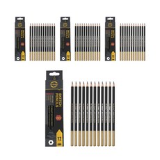 Valhappy專業繪圖鉛筆 單色, 48個, 8B