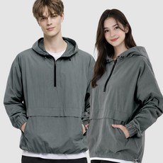 아르메데스 남녀공용 아노락 후드 바람막이 자켓 AR-102