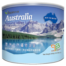 Vilson 米森 澳洲天然礦物湖鹽, 300g, 1罐