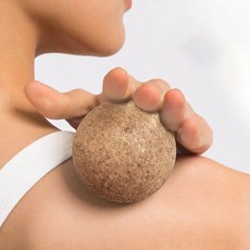 사비나 고밀도 코르크 스트레칭 요가 폼룰러 땅콩볼, 1개