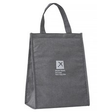 I LUV HOME 簡約百搭保溫保冷袋, 旅行灰, 1個