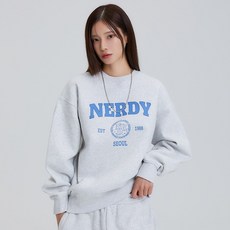 NEDRY 男女通用 Varsity Logo 刷毛運動衫