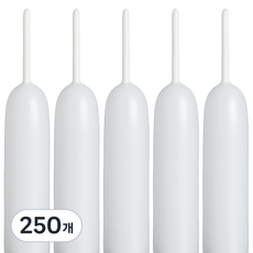 셈퍼텍스 요술풍선 260s, 화이트, 250개