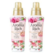 LION 獅王 Aroma Rich 香氛柔軟精 Diana 持久香氛, 520ml, 2瓶